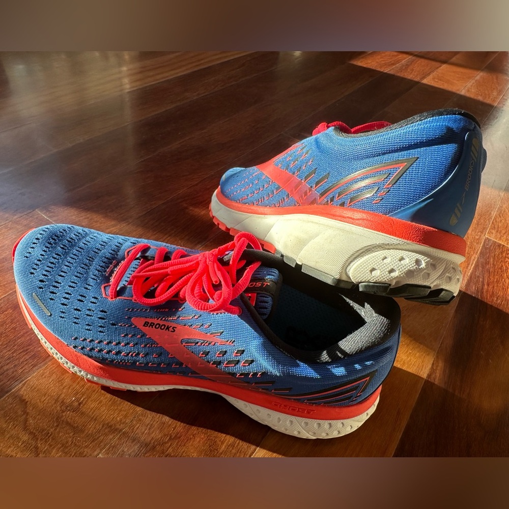 Brooks Ghost 13 - Blue/Coral
